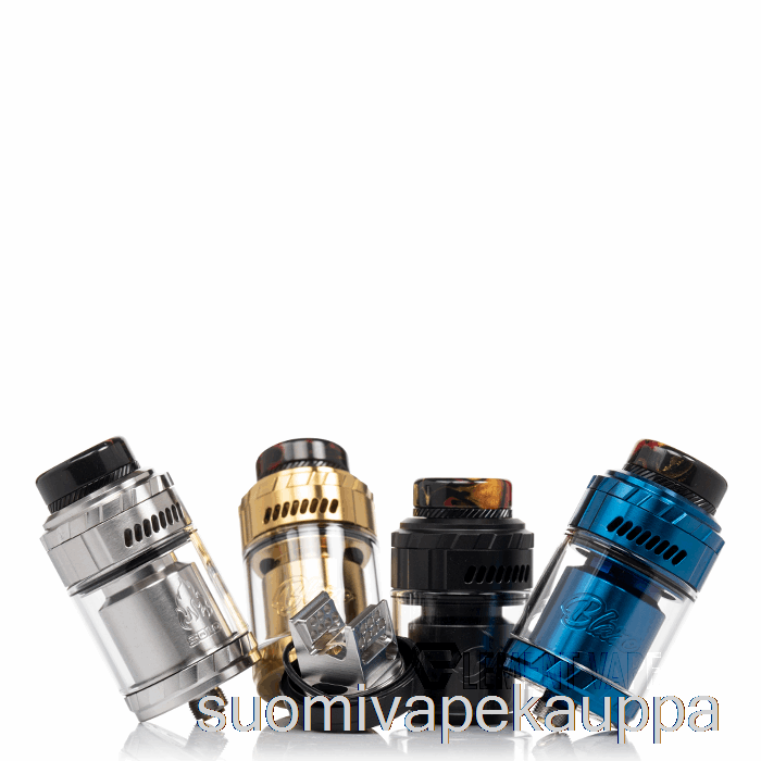 Vape Suomi Thunderhead Luomukset Blaze Soolo 25mm Rta Hopea Musta